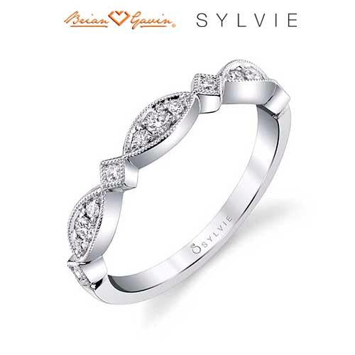 18K White Gold