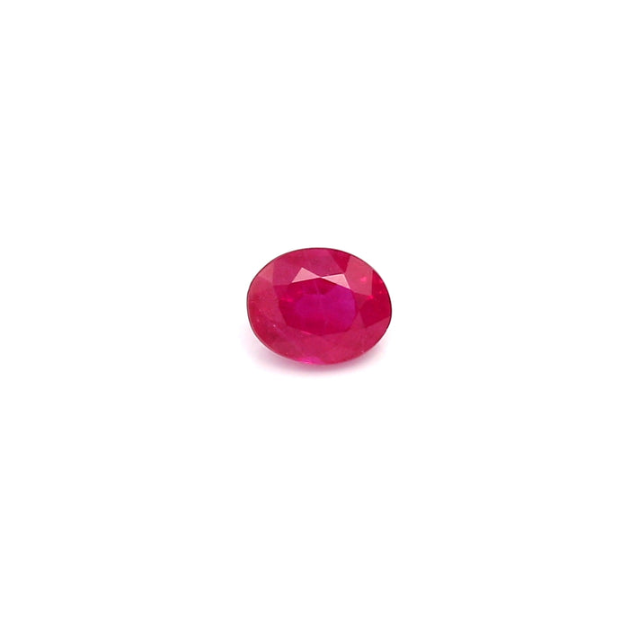 0.48 VI2 Oval Pinkish Red Ruby