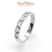18K White Gold