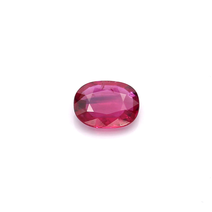 0.71 VI1 Cushion Pinkish Red Ruby