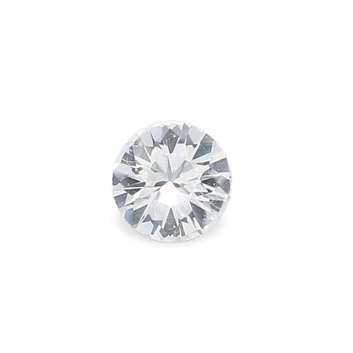 0.53 EC1 Round Colorless Fancy sapphire