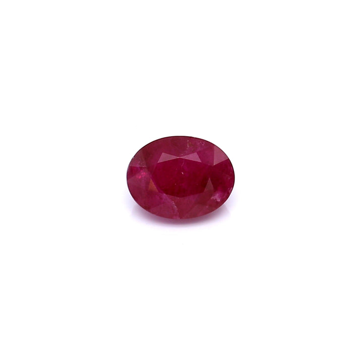1.11 I1 Oval Purplish Red Ruby