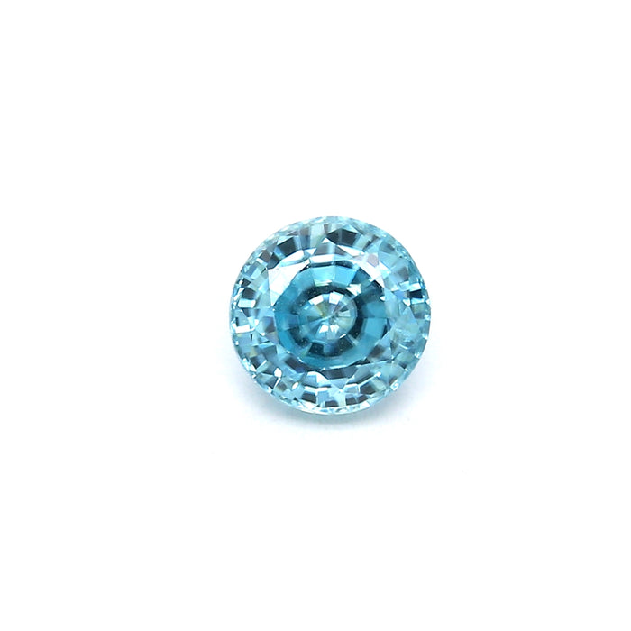 1.8 VI1 Round Blue Zircon