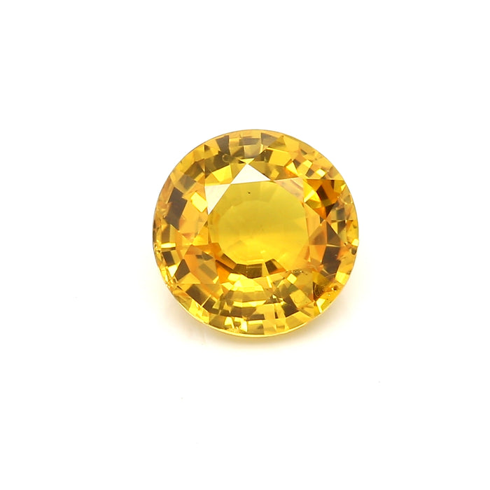 3.83 VI1 Round Yellow Fancy sapphire