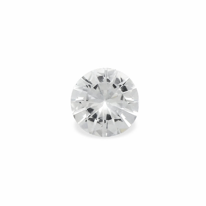 0.43 EC1 Round Colorless Fancy sapphire