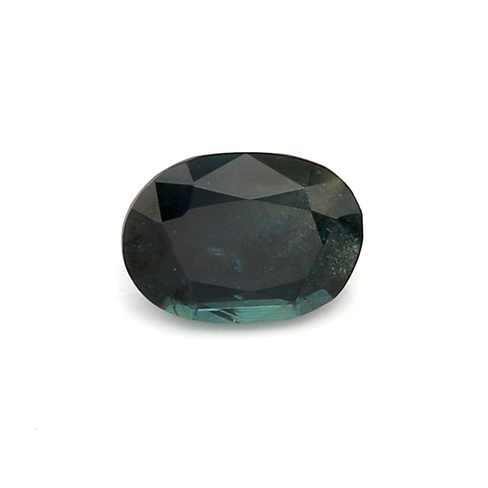 0.97 VI1 Oval Greenish Blue Sapphire