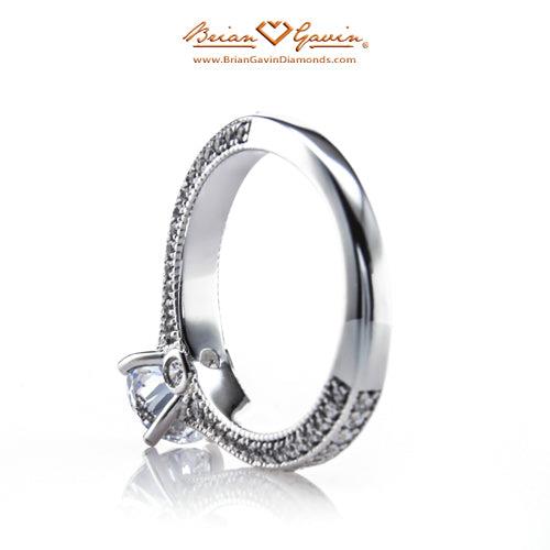 18K White Gold