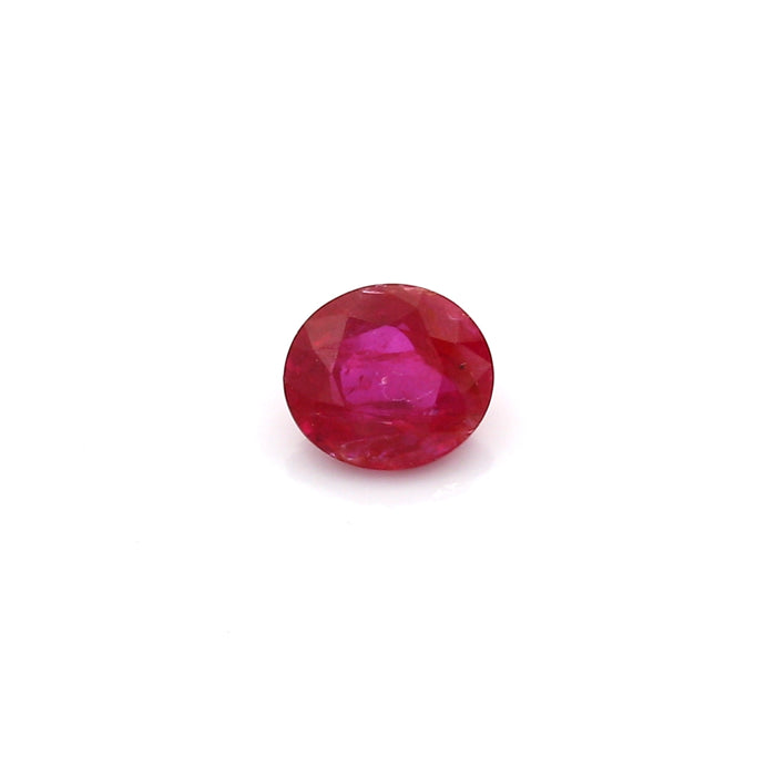 0.76 VI2 Oval Red Ruby
