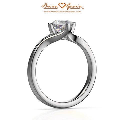 18K White Gold