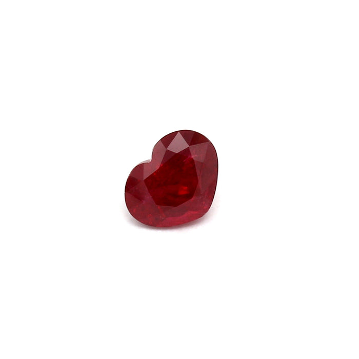 0.89 VI1 Heart-shaped Red Ruby