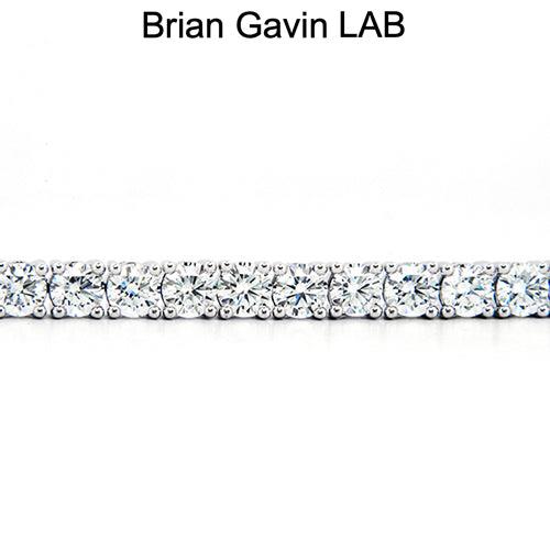 10ct Lab Grown Diamond Four Prong Bracelet