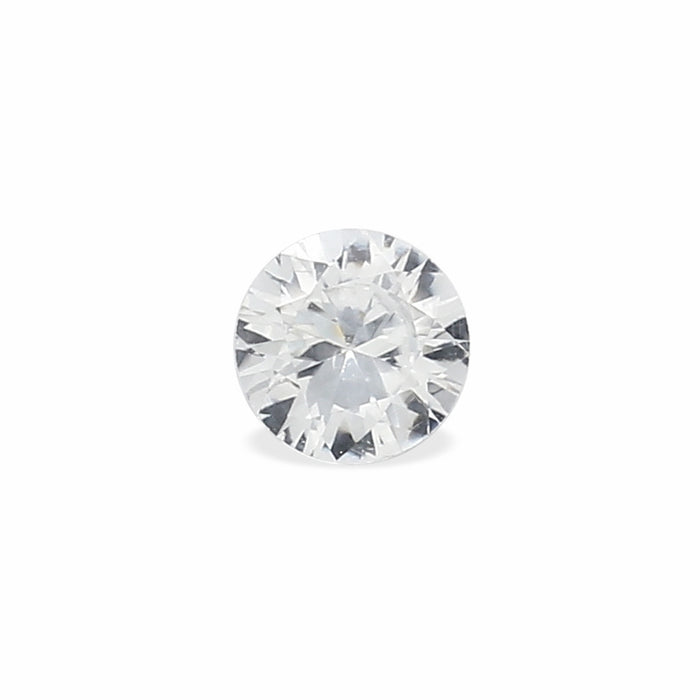 0.49 EC1 Round Colorless Fancy sapphire