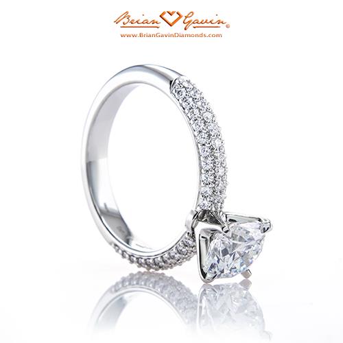 18K White Gold