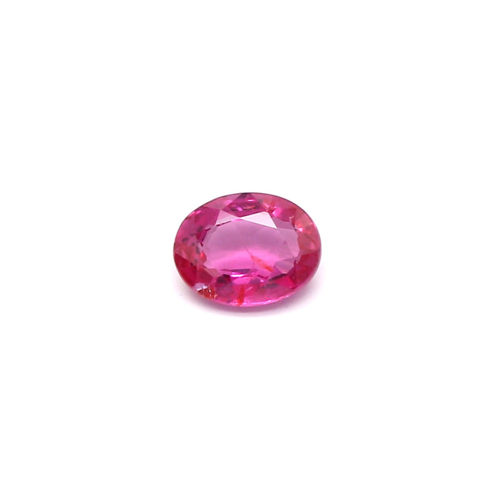 0.22 EC2 Oval Pinkish Red Ruby
