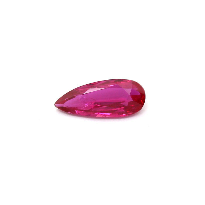 1.14 VI1 Pear-shaped Purplish Red Ruby