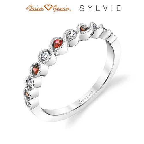 14K White Gold