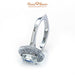 18K White Gold