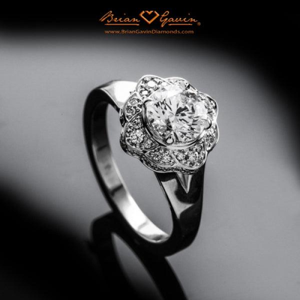 18K White Gold