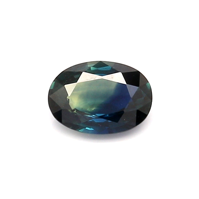 0.83 VI1 Oval Greenish Blue Sapphire