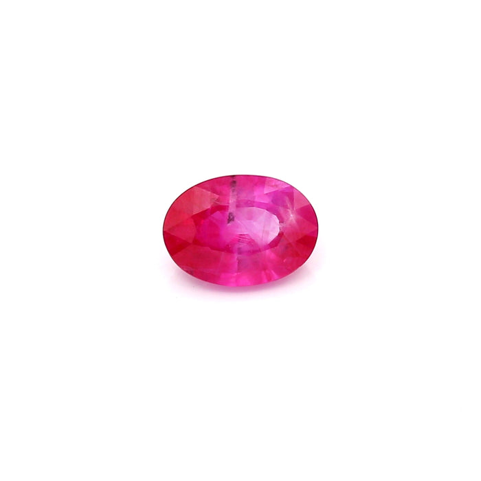1 VI2 Oval Pinkish Red Ruby