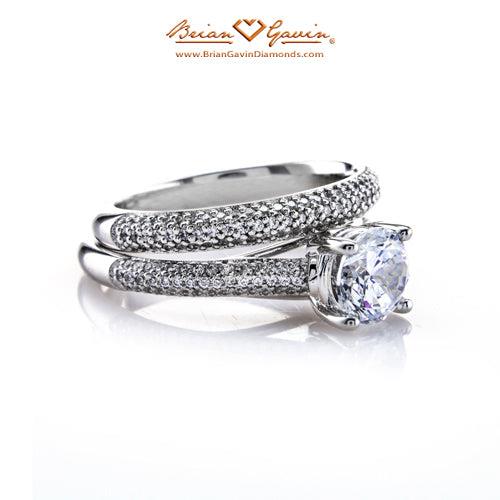18K White Gold