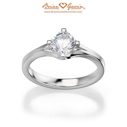 18K White Gold