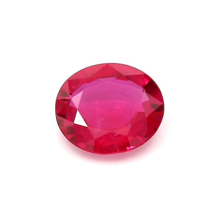 1.24 VI1 Oval Pinkish Red Ruby