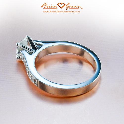 18K White Gold