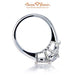 18K White Gold