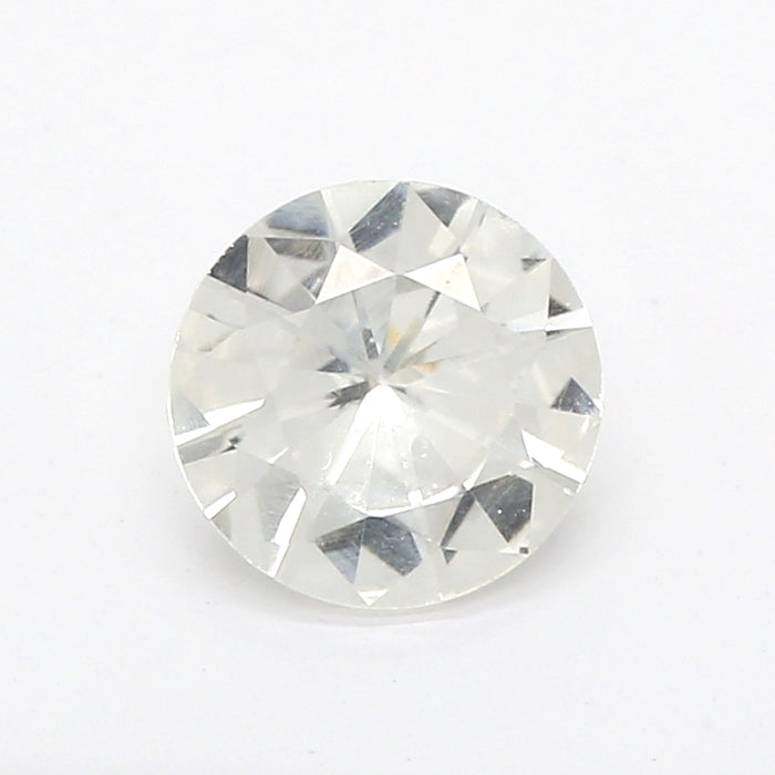 0.52 EC1 Round Colorless Fancy sapphire