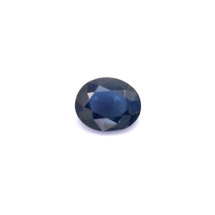 0.82 VI1 Oval Greenish Blue Sapphire