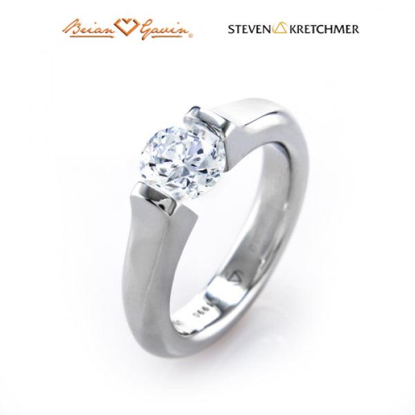 18K White Gold