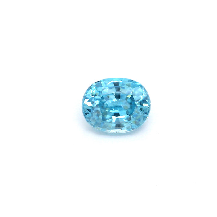 1.43 EC2 Oval Blue Zircon