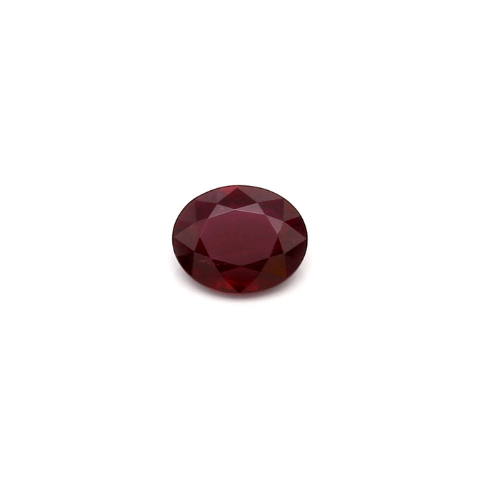 0.64 VI2 Oval Red Ruby