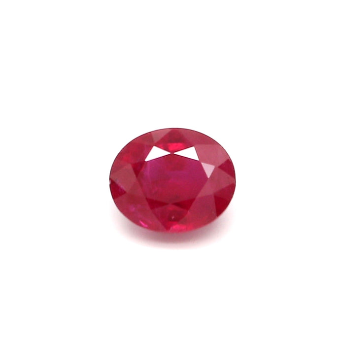 0.45 VI2 Oval Red Ruby