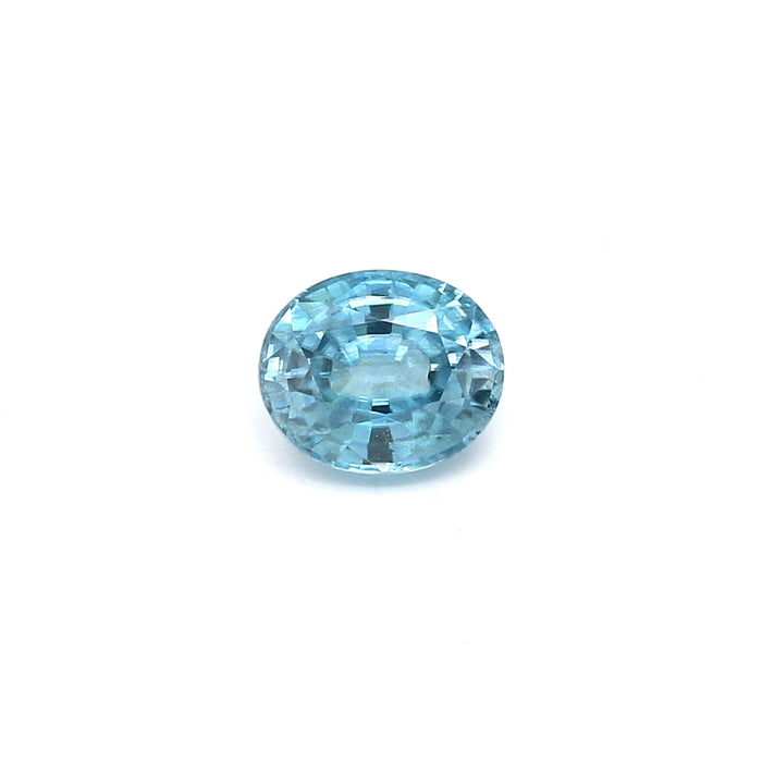 1.55 EC1 Oval Blue Zircon