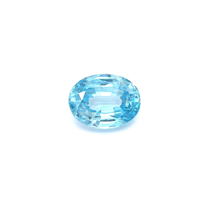 1.82 VI1 Oval Blue Zircon