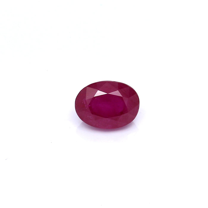 1.11 VI2 Oval Purplish Red Ruby