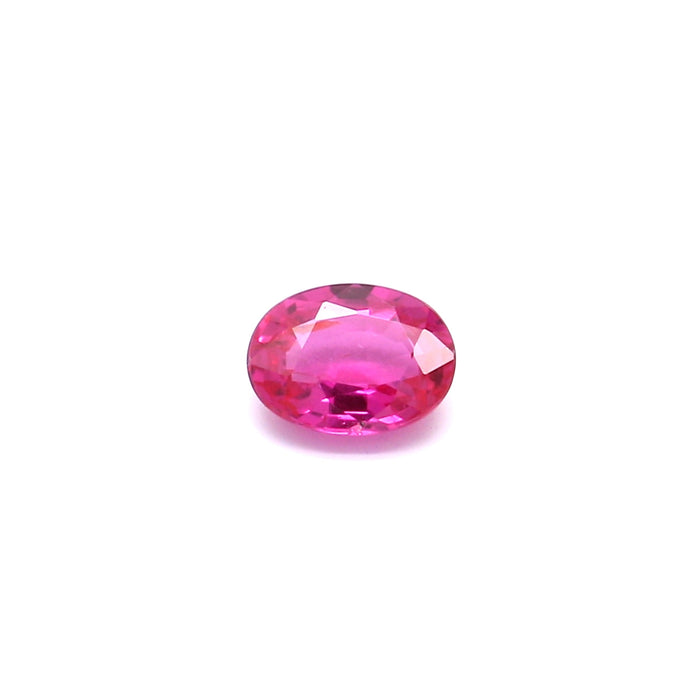 0.2 EC1 Oval Pinkish Red Ruby