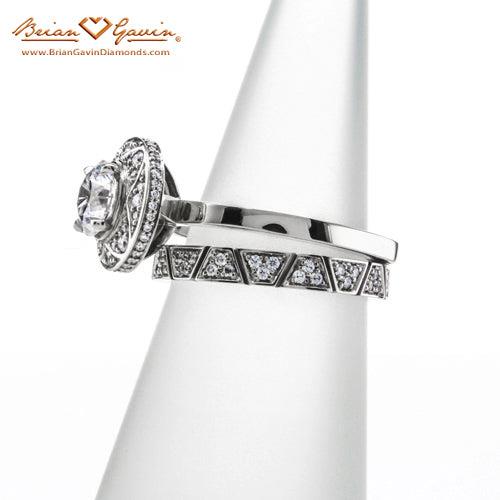 18K White Gold