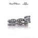 18K White Gold