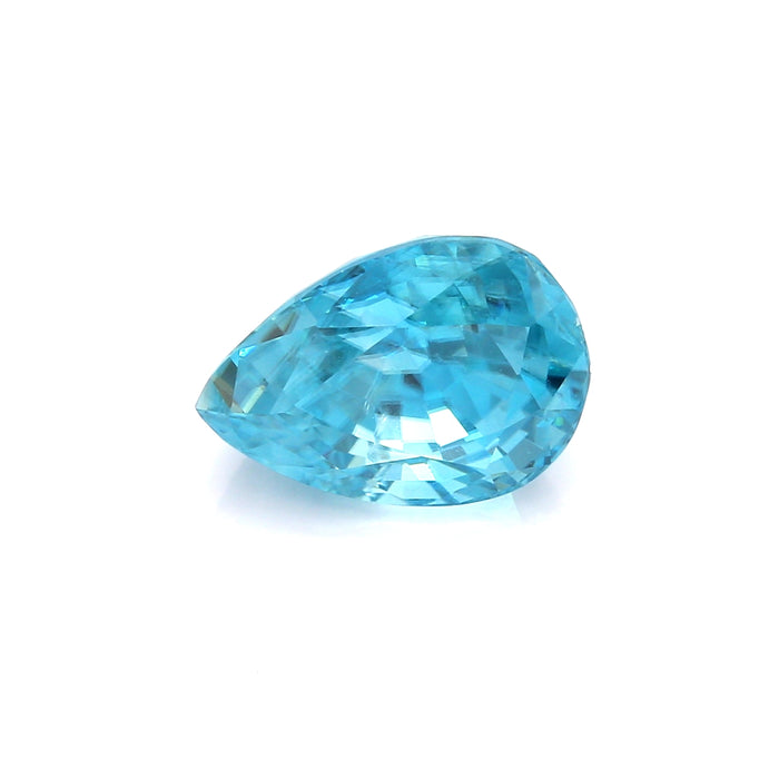 7.75 VI1 Pear-shaped Blue Zircon