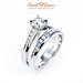18K White Gold