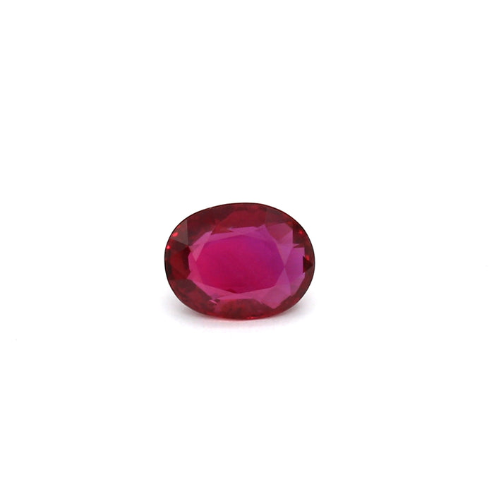 0.93 VI1 Oval Purplish Red Ruby