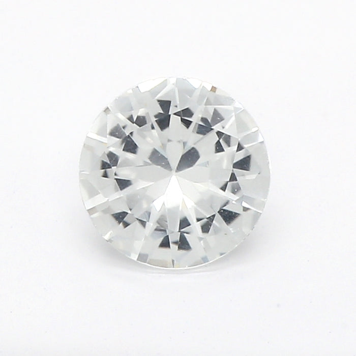 0.45 EC1 Round Colorless Fancy sapphire