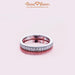 18K White Gold