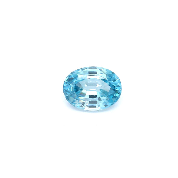 1.37 EC1 Oval Blue Zircon