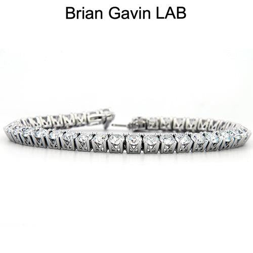 10ct Lab Grown Diamond Four Prong Bracelet