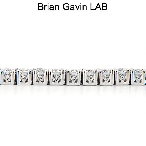 10ct Lab Grown Diamond Four Prong Bracelet