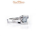 18K White Gold